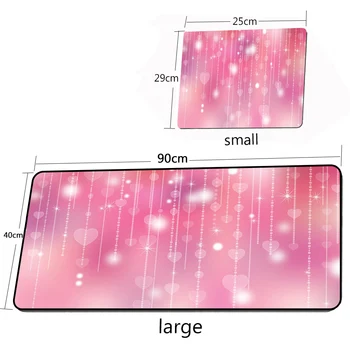 XGZ pink tepih crtani anime, cool film dizajn priroda gume stol podloga za miša prijenosno računalo je veliki dvorac rub miša mat Mat 1
