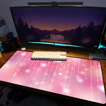XGZ pink tepih crtani anime, cool film dizajn priroda gume stol podloga za miša prijenosno računalo je veliki dvorac rub miša mat Mat 2