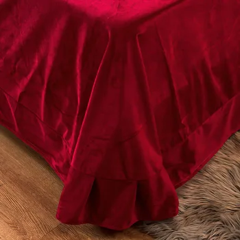 Luksuzna zima toplo утолщенная Kristalna flanel Polarni runo deka komplet posteljinu veo jastučnicu ugrađena krevetu 3pcs/4kom 1