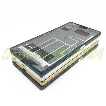 Za Sony Xperia Z5 Dual E6653 E6603 E6633 E6683 telo prosječna oštrica ploča LCD okvir šasije s gumbom napajanja пылезащитная poklopac poklopac 1