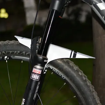 Bicikl MTB Quick Release Fender stražnje blatobrane prednja vilica prijenosni Quick Release crno bijelo 1