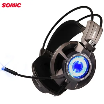 Somic G954 Vibration Gaming Headset 7.1 Virtual Surround USB Game Slušalice s mikrofonom za prijenosno računalo gamer 1