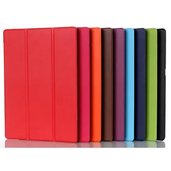 Ultra-tanki 3-folder Folio Stand Pu Leather Skin Shell Sleeve Funda Cover Case For Lenovo Tab 4 8 Plus Tb-8704n Tb-8704f Tablet kupiti | Pribor Za Tablete - Sultan-drinks.com.hr 11