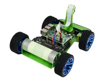 Пирасер, AI Racing Robot radi na Malina Pi 4, podržava projekt DonkeyCar, duboko učenje, samostalno vožnje 1
