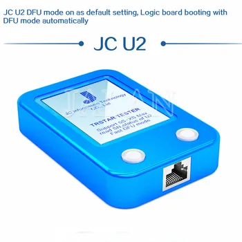 Novi tester JC U2 Tristar za iPhone 5S 6S PLUS 6p 8P 7 XS MAX U2 Charging IC Fault SN serijski broj DFU Fast Detektor Tool 1