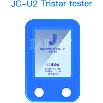 Novi tester JC U2 Tristar za iPhone 5S 6S PLUS 6p 8P 7 XS MAX U2 Charging IC Fault SN serijski broj DFU Fast Detektor Tool 2