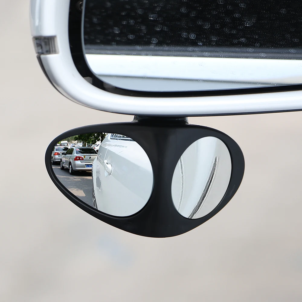 1 kom 360 stupnjeva okretni 2 strane vozila slijepa mrlja выпуклое ogledalo Automibile izgled unazad parkirno ogledalo pribor sigurnost Slika 2