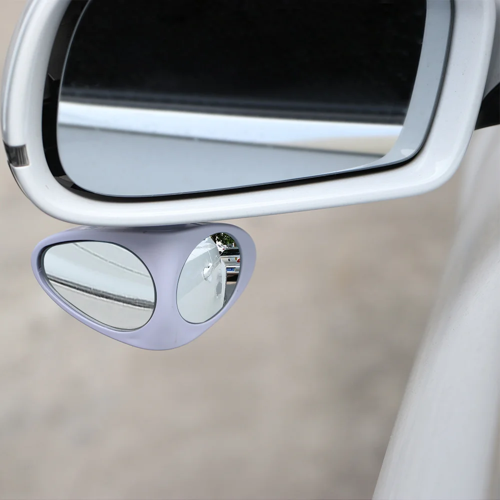 1 kom 360 stupnjeva okretni 2 strane vozila slijepa mrlja выпуклое ogledalo Automibile izgled unazad parkirno ogledalo pribor sigurnost Slika 3