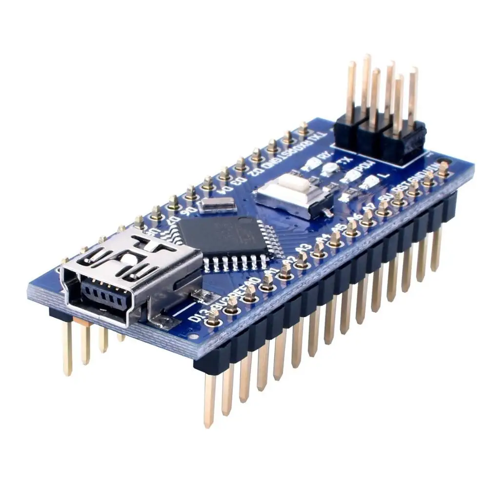 10шт Mini Nano V3.0 Atmega328p 5v 16m Micro Controller Board-modul za Arduino Slika 1