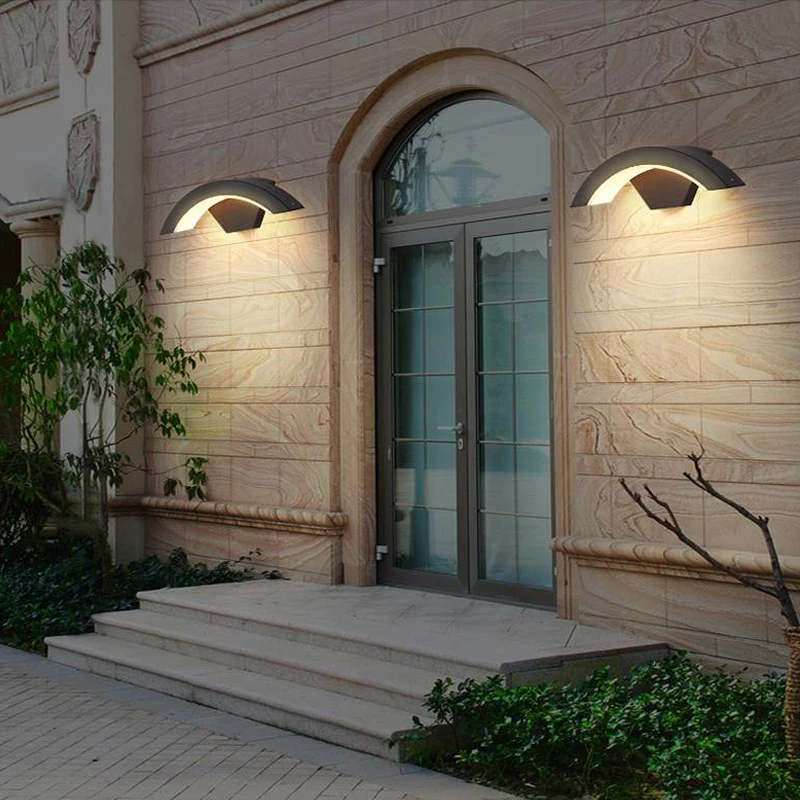 15 W PIR Motion Sensor vanjski zidne lampe trijem svjetlo moderan vodootporan dvorište dvorište prolaz, hodnik i balkon led svjetiljke Slika 1
