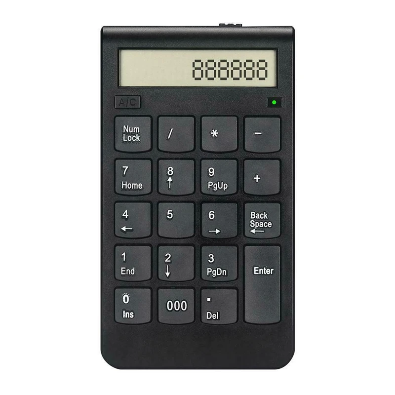 2 u 1 2.4 G bežična tipkovnica s LCD zaslonom kalkulator za prijenosna RAČUNALA računalo za financije / računovodstvo / financije Slika 4