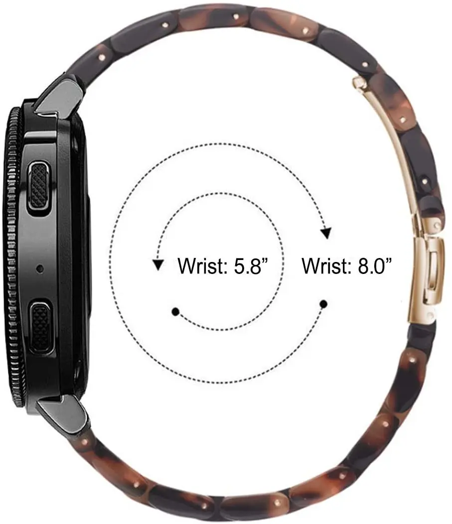 22 mm smola remen za sat Samsung Galaxy Watch 3 45 mm remen za Huawei watch gt2e gt2 46 mm remen za Galaxy watch 46 mm S3 Gtr 47 mm Slika 5