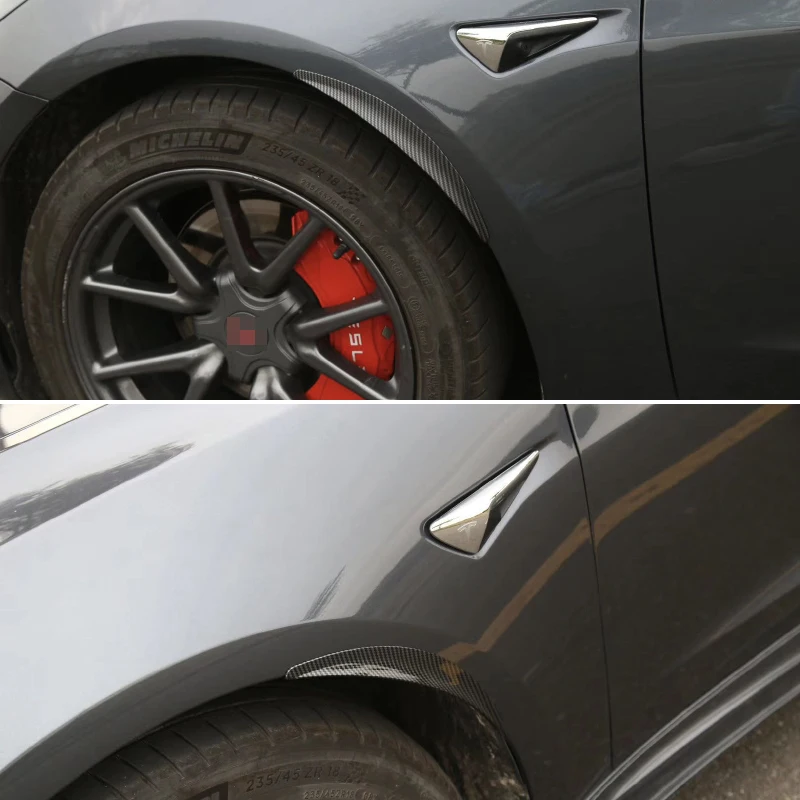 4kom za Tesla Model 3 Wheel Splash Guard Fender Camera Protection Cover pribor za modifikaciju automobila Slika 3