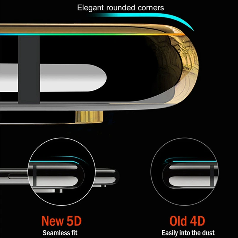 5D kaljeno staklo za Huawei P20 Pro P30 Lite Mate 20 Lite Screen Protector Huwei Glass za Huawei Mate 20 Pro P30 Honor 9X 20 Slika 1