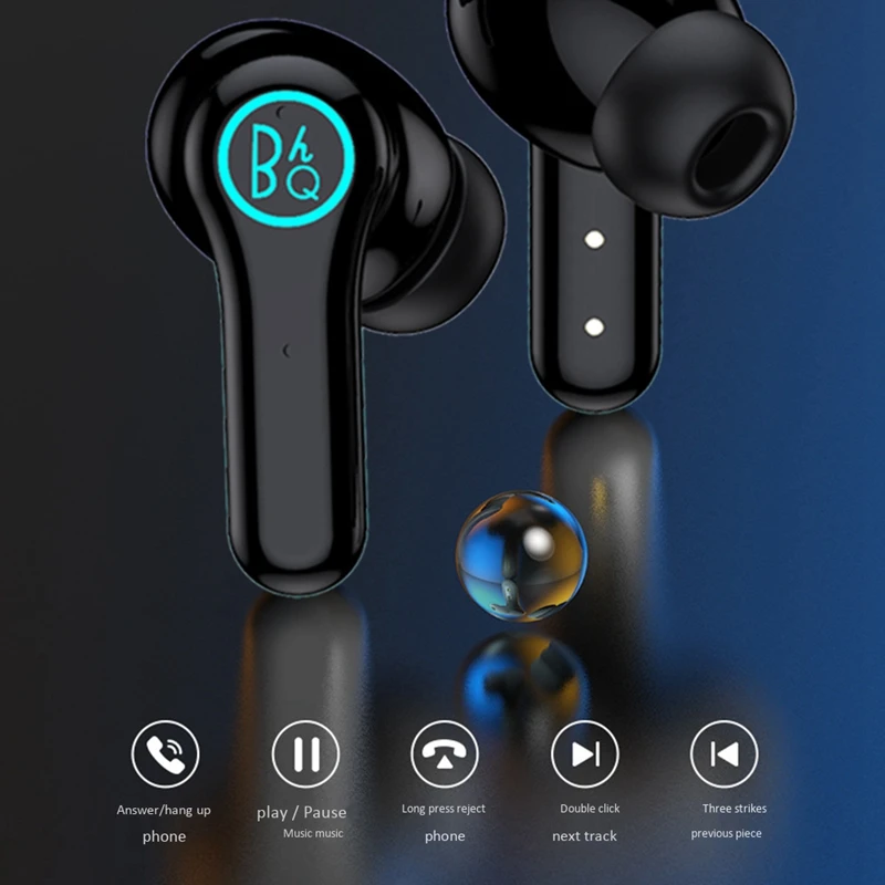 ANC PRO LED Display Bežične Bluetooth slušalice TWS Bluetooth 5.0 Press Control sportske slušalice Slika 5