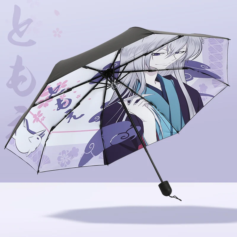 Anime камисама ljubav cosplay Томоэ sklopivi kišobran Muškarci Žene anti-UV kišobran putovanja krema za sunčanje Kamisama poljubac navijača pokloni Slika 1