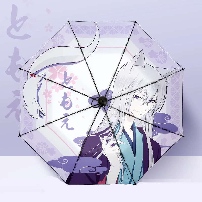 Anime камисама ljubav cosplay Томоэ sklopivi kišobran Muškarci Žene anti-UV kišobran putovanja krema za sunčanje Kamisama poljubac navijača pokloni Slika 2