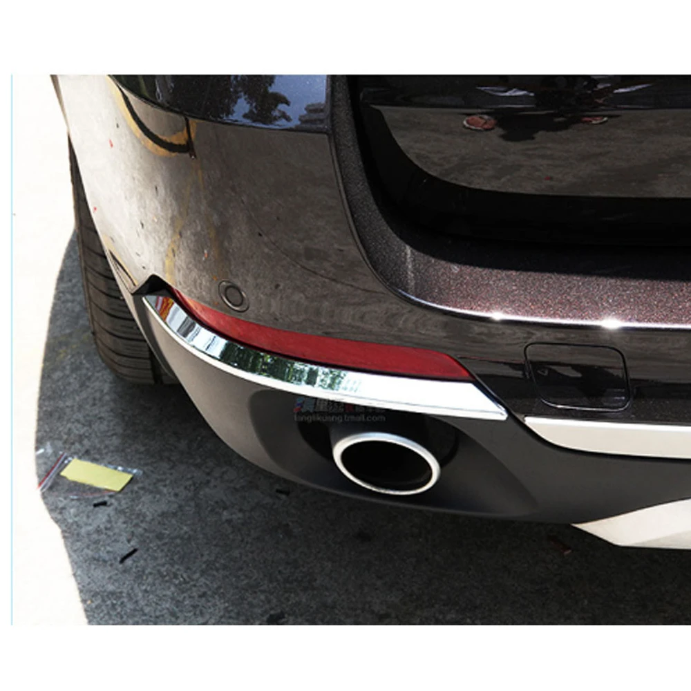 Automobil ispušne cijevi uređenje za BMW F15 X5-2016 ispušne cijevi rep grla naljepnice stražnji branik ukras Slika 2
