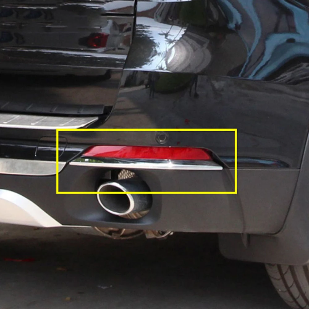Automobil ispušne cijevi uređenje za BMW F15 X5-2016 ispušne cijevi rep grla naljepnice stražnji branik ukras Slika 5