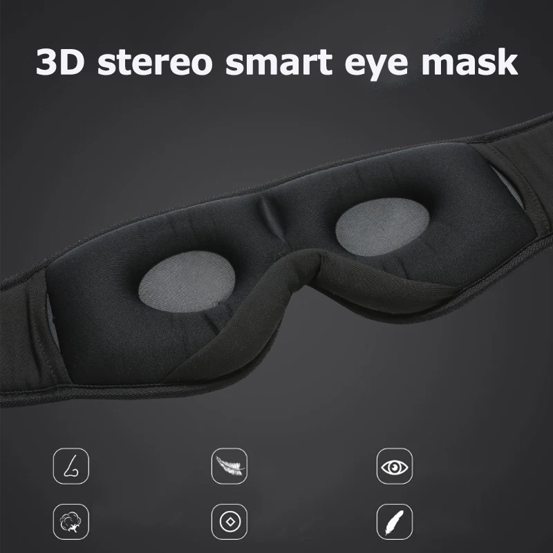 Bluetooth 5.0 3D bežične stereo slušalice za mobilni telefon оголовье sna soft slušalice 2020 Spavanje maska za oči glazbena slušalice Slika 4