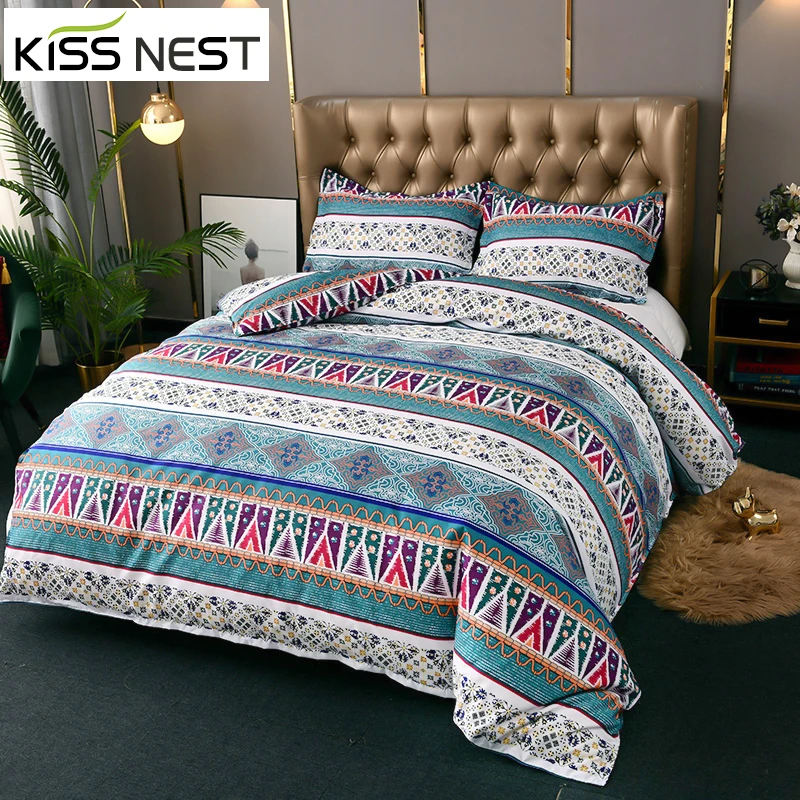 Boemski stil tijelo posteljinu 150×200 220x220 deka deka jastučnice 3pcs mikrovlakana za spavaće sobe sva godišnja doba na raspolaganju Slika 4