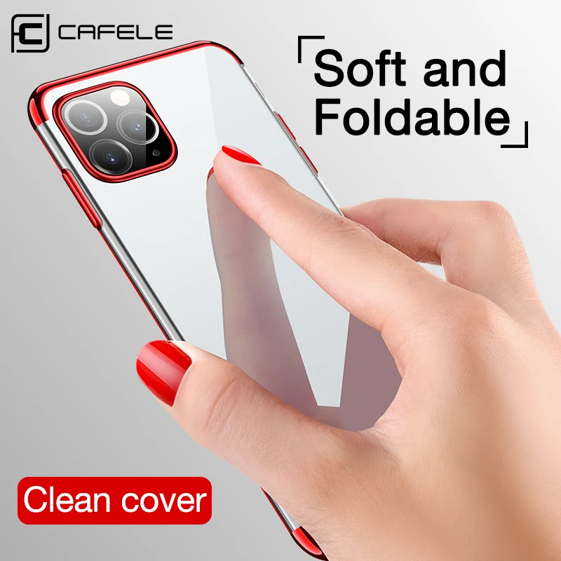 Cafele originalni poklopac telefona torbica za iPhone 11 Pro Max prozirni silikon gradijent soft TPU case za iPhone 11 Pro Max Slika 3