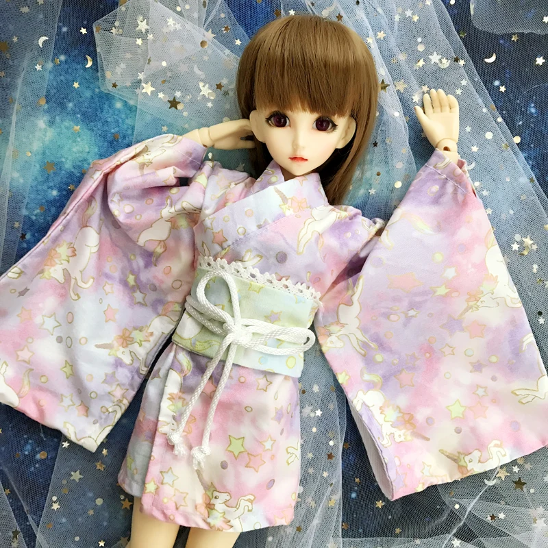 Cataleya BJD Doll Sd Doll Clothes 1/4 1/6 Doll Clothes Dream Tianma Short Kimono Postage Slika 2