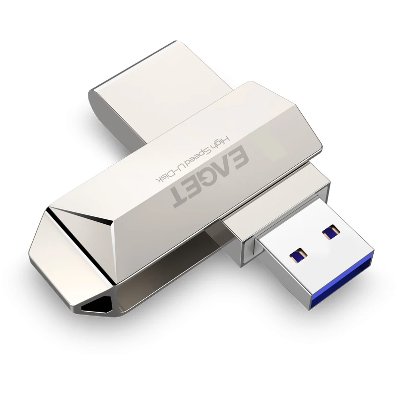 EAGET F70 USB Flash Drive, 64GB Waterproof Metal Pendrive USB Memory Stick 32 GB Pen Drive Real Kapacitet 16GB USB Flash disk U Slika 1