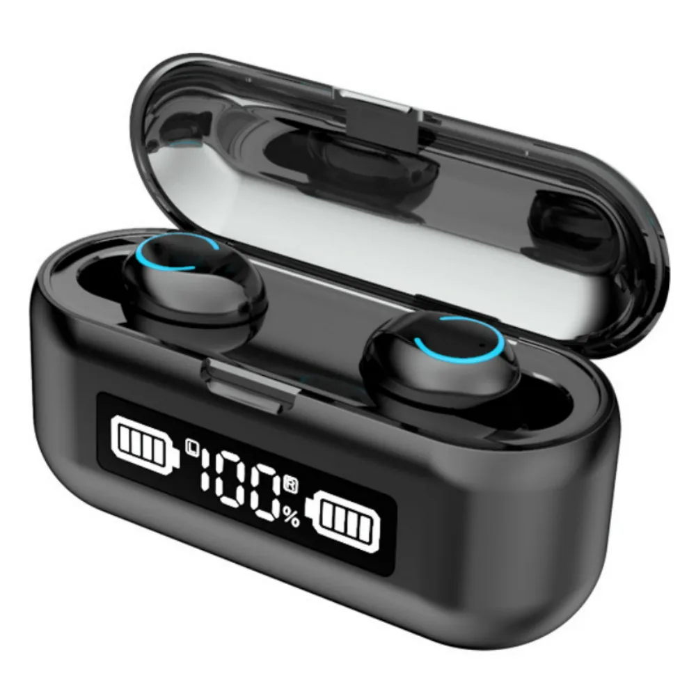 F9 TWS bežične slušalice HiFi stereo Bluetooth 5.0 slušalice gaming slušalice stalak za punjenje kutija, slušalice pk tws i12 za xiaomi huawei Slika 3