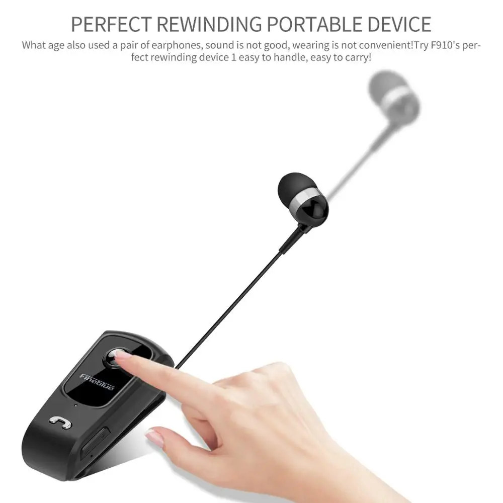 FineBlue F920 Wireless Auriculares Driver za Bluetooth teleskopski tip poslovni slušalice pozive podsjećaju na vibracije nositi isječak Sport UM Slika 2