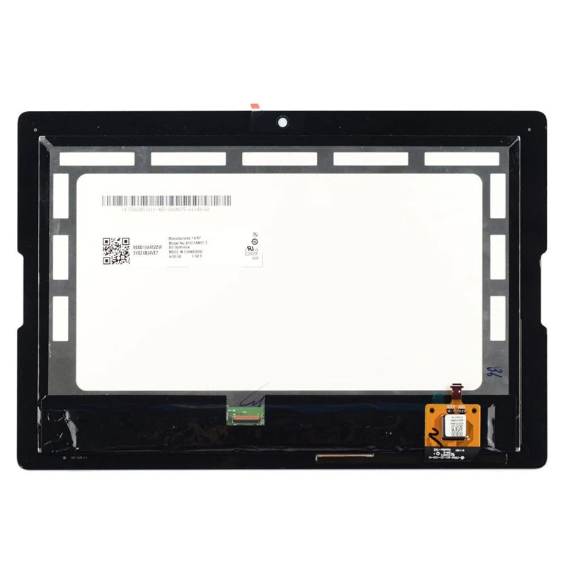 H LCD zaslon i digitalizator u potpunosti skupštini za Lenovo A10-70 / A7600(crna) Slika 2