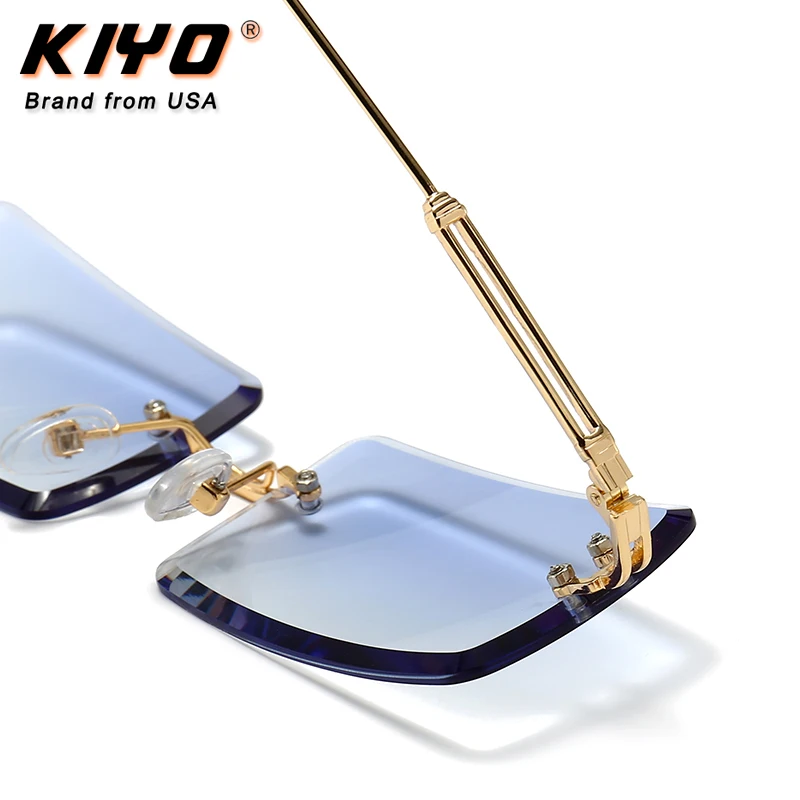 KIYO Brand 2020 New Women Square sunčane naočale metalnih klasične sunčane naočale visoke kvalitete UV400 Driving Eyewear 2889 Slika 4