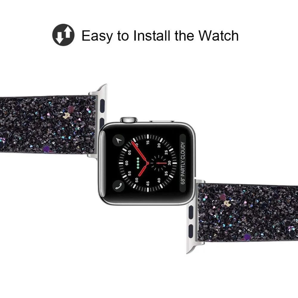 Kožni remen za Apple Watch 4 band ručni sat narukvica remen 40 44mm za Apple Series 4 za Apple Watch band / iwatch 4 3 2 1 Slika 1