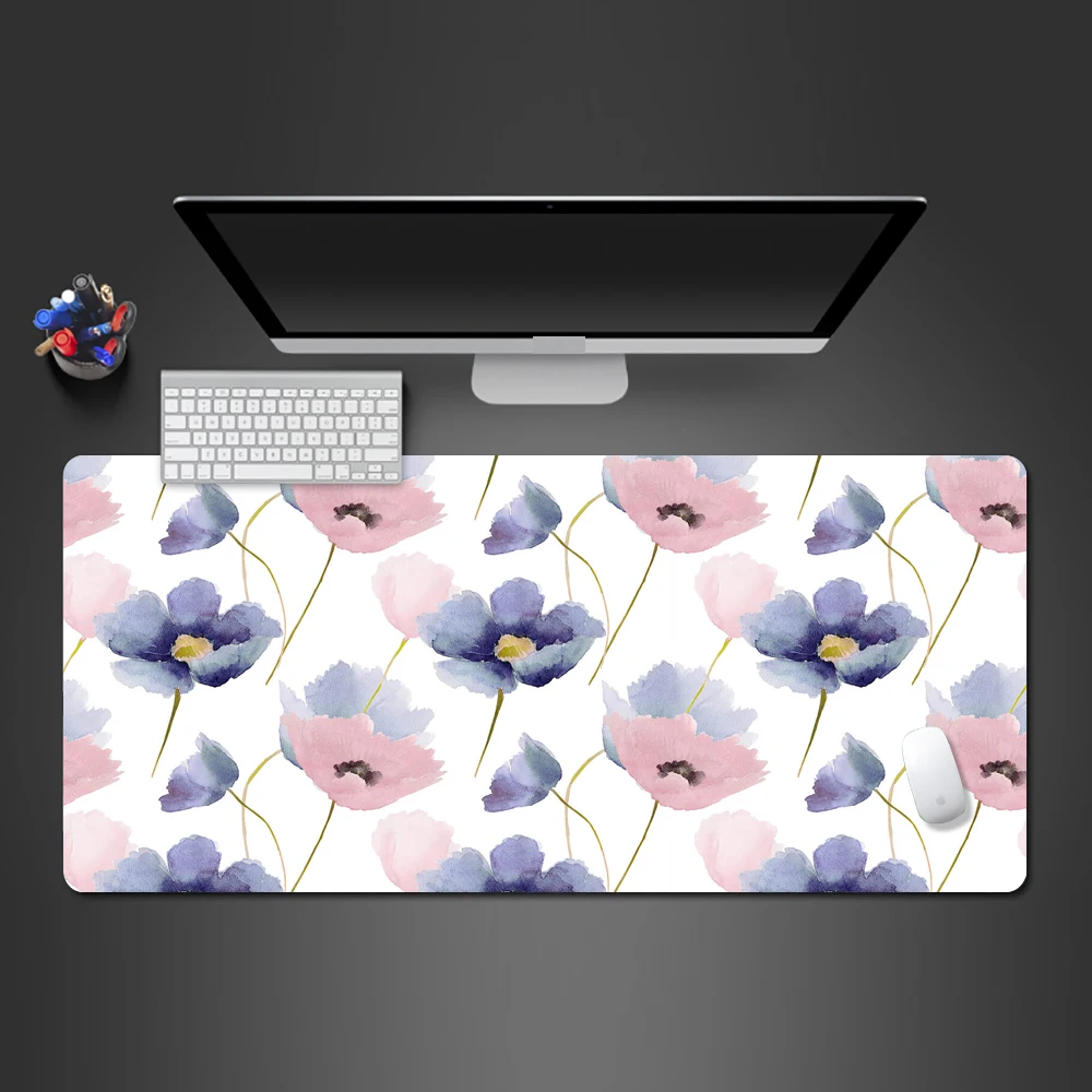 Lijepo cvijeće miš visoke kvalitete моющийся PC gaming podloga za miša računalna tipkovnica mat najprodavaniji gaming podloga za miša pokloni Slika 3