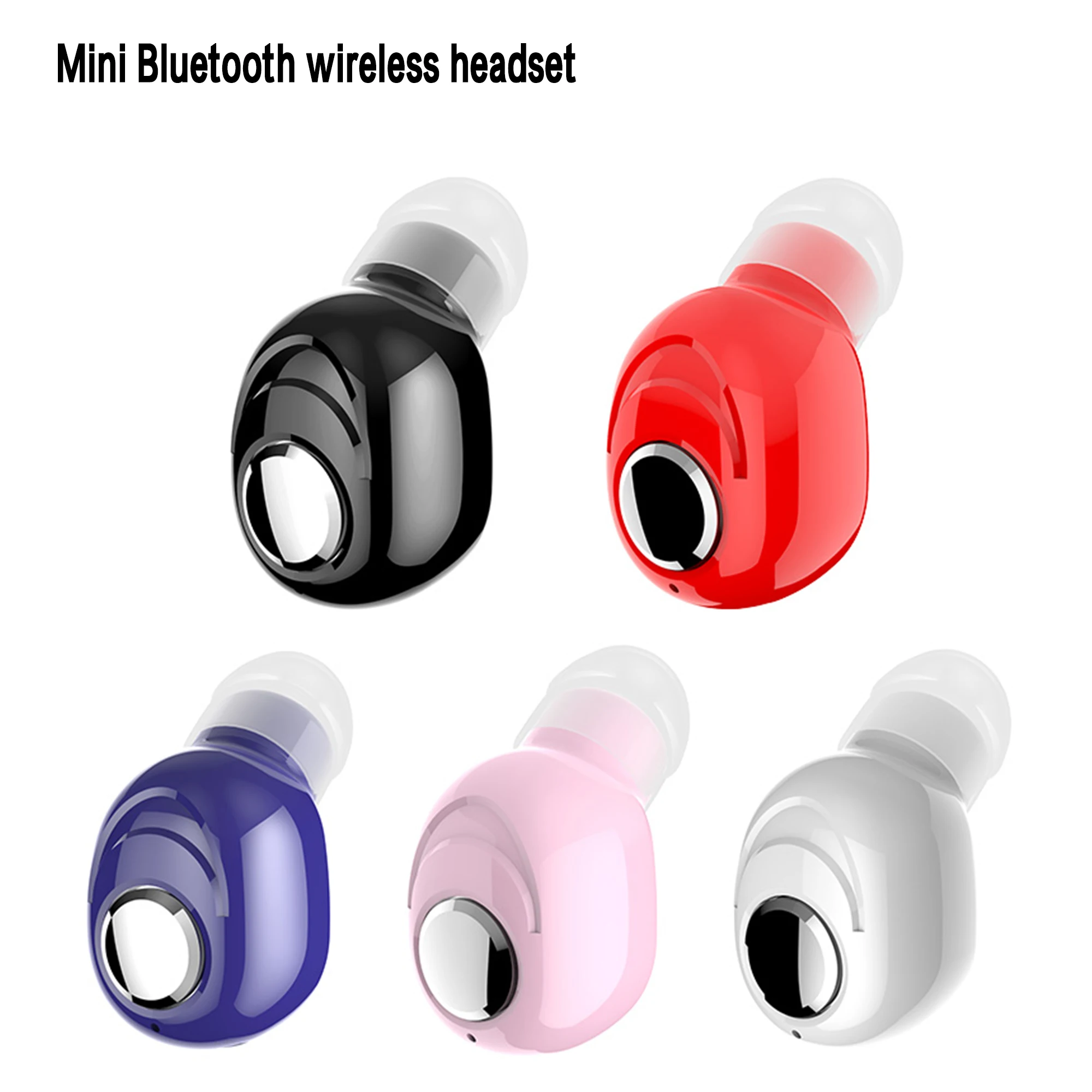Novi mini Bežične Bluetooth 5.0 slušalice sportska igraonica za slušalice sa mikrofonom, handsfree slušalice stereo slušalice za telefon glazba Slika 4