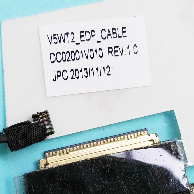 Novi originalni LCD kabel za acer NE572 NV510 NV570P E1-510P E1-532P V5WT2 EDP kabel DC02001V010 Slika 2