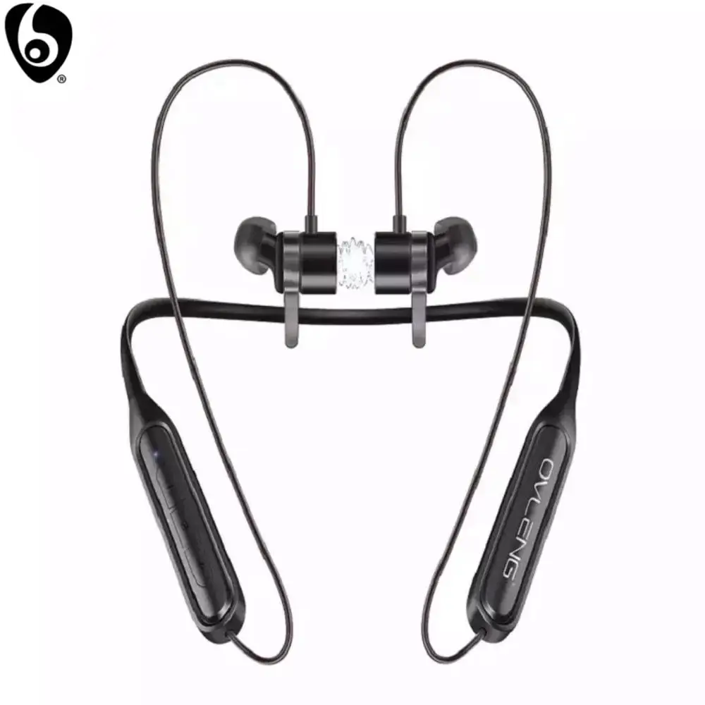 OVLENG S18 Bežične Bluetooth slušalice sportski vratne maramicu magnetska slušalice mikrofon za handsfree stereo bas vodootporne slušalice Slika 5