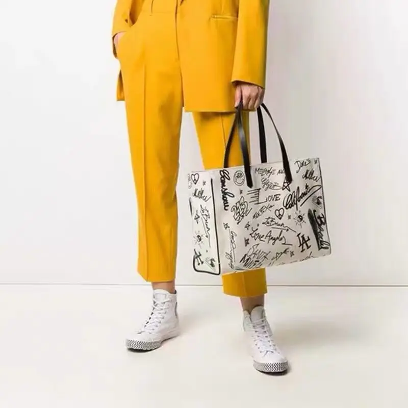Platna vrećica ženske torbe 2020 novi veliki kapacitet torba za rame torba za kupovinu luksuzne dizajnerske torbe Louis kanala CC GG Slika 3