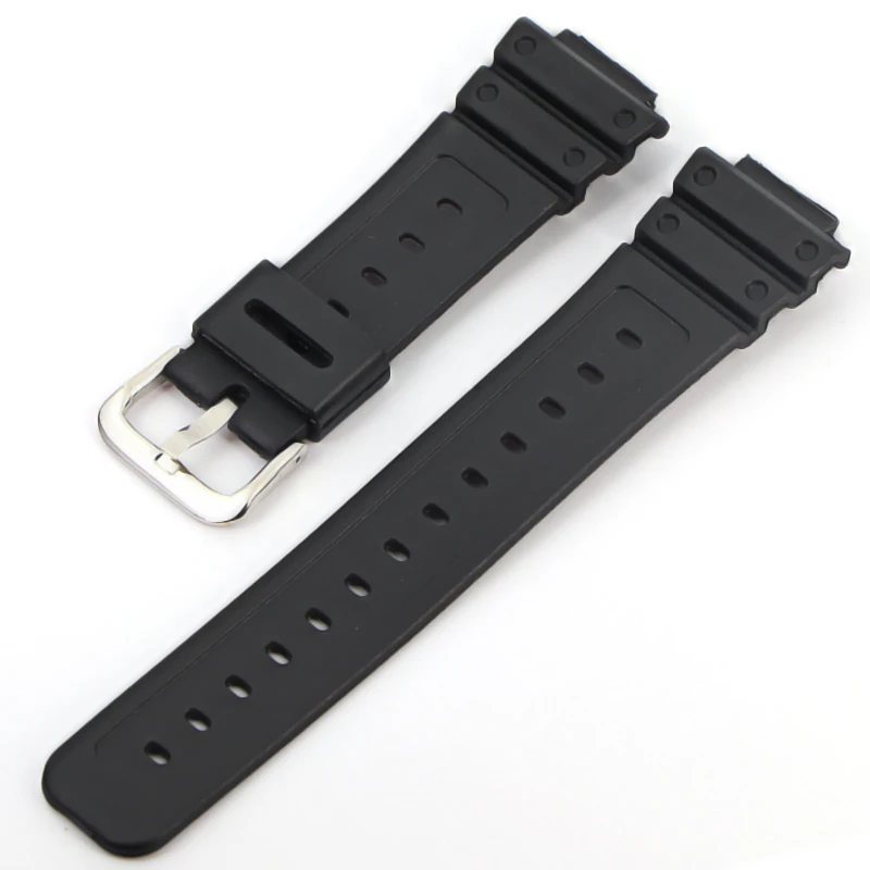 Pogodan za casio-Watches remen za sat silikon guma EF zamijeniti elektronički ručni sat remen sportski sat pojasevi GW-M5610 Slika 1