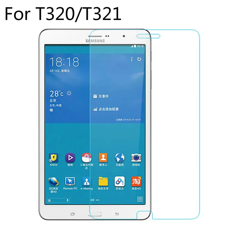 Samsung Galaxy Tab Pro 8.4 T320 T321 zaslon zaštitnik za Samsung T320 zaštitna folija staklo 2.5 D 9H kaljeno staklo za Samsung Galaxy Tab Pro 8.4 T320 T321 zaštitna folija stakla Slika 2