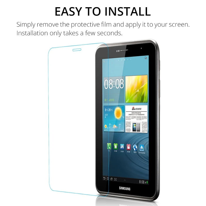 Samsung Galaxy Tab Pro 8.4 T320 T321 zaslon zaštitnik za Samsung T320 zaštitna folija staklo 2.5 D 9H kaljeno staklo za Samsung Galaxy Tab Pro 8.4 T320 T321 zaštitna folija stakla Slika 3