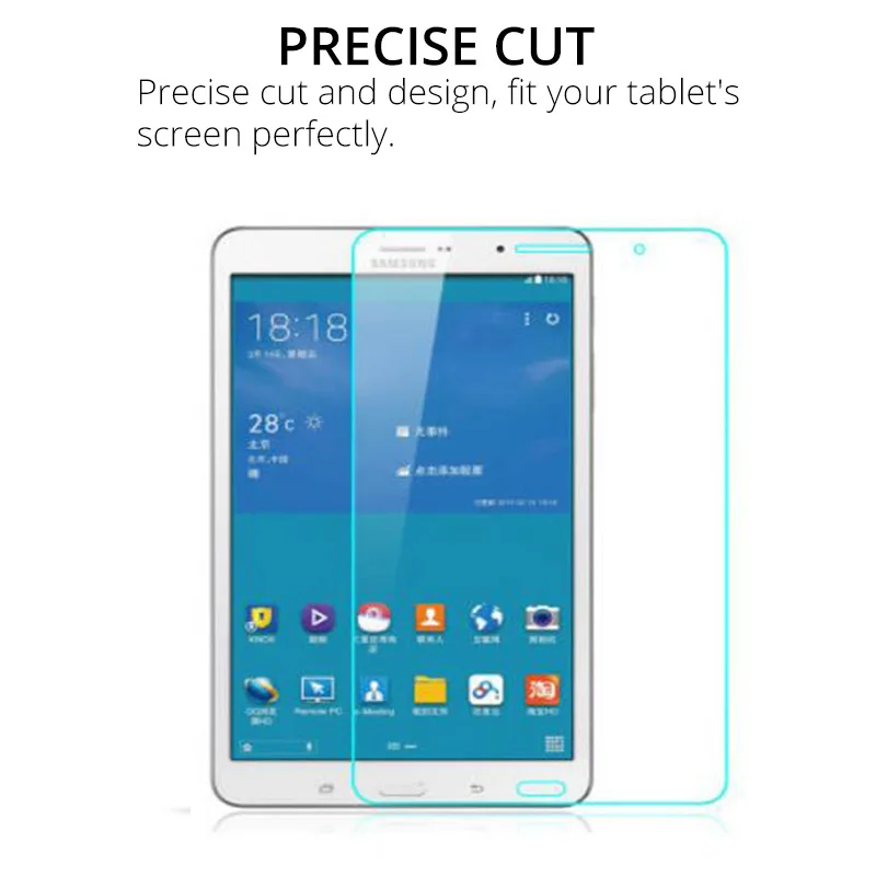 Samsung Galaxy Tab Pro 8.4 T320 T321 zaslon zaštitnik za Samsung T320 zaštitna folija staklo 2.5 D 9H kaljeno staklo za Samsung Galaxy Tab Pro 8.4 T320 T321 zaštitna folija stakla Slika 4