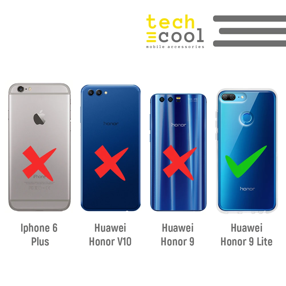 Silikonska torbica FunnyTech®za Huawei Honor 9 Lite l izraz najbolja majka plava pozadina Slika 1