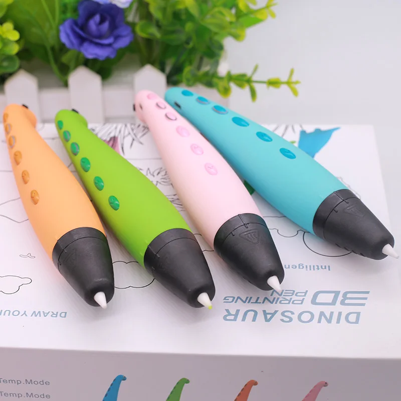 Slatka dinosa 3d pen and PLA Filament Creative doodler pen Children poklon 3d print pen Child Božićni dar, poklon za rođendan Slika 4