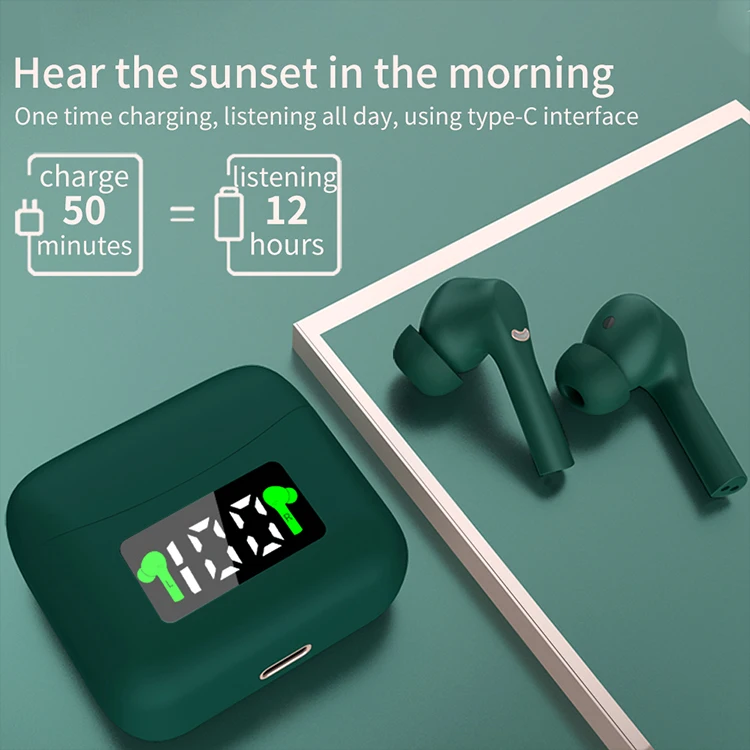 TAOCHIPLE J5 TWS bežične slušalice sportske slušalice auriculares Bluetooth 5.0 slušalice stereo slušalice za telefon huawei xiaomi Slika 4
