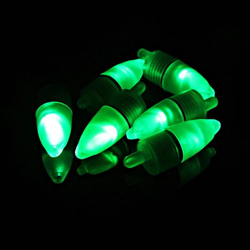 Topla 10 kom LED Light Night Float Fishing Rod Bite Shing Accessories MVI-ing Slika 1