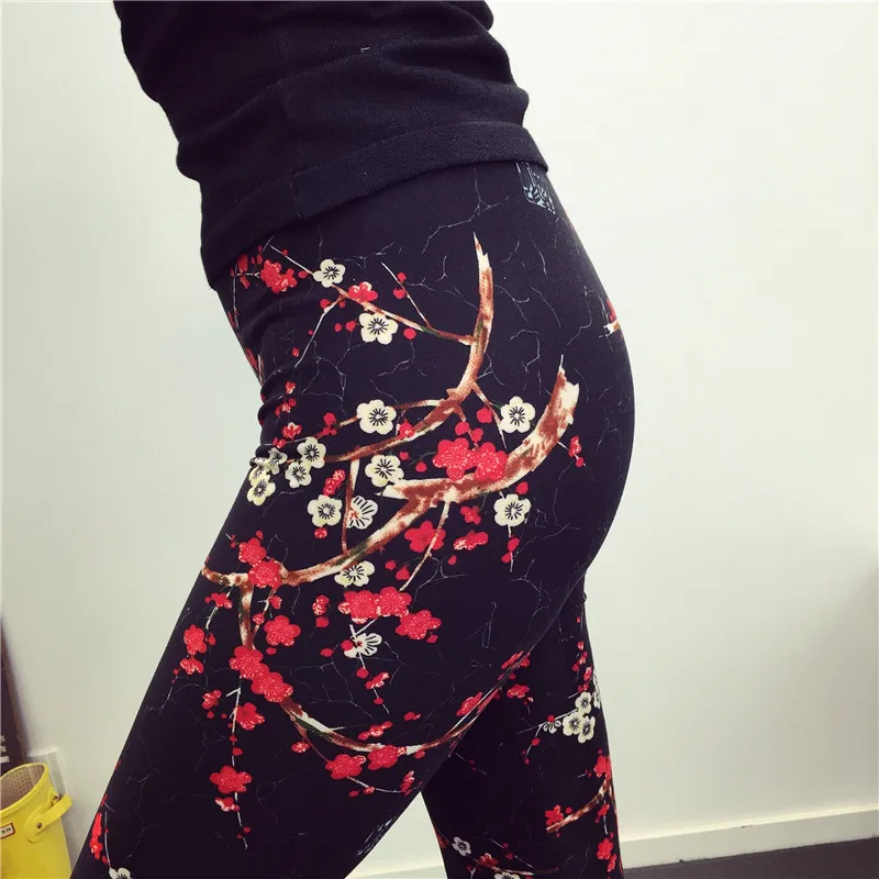 Ured olovka hlače za žene rešetke tiskanih 2018 Moda ured Lady Ženske hlače visoka struka uske hlače Hlače teretni hlače Slika 3