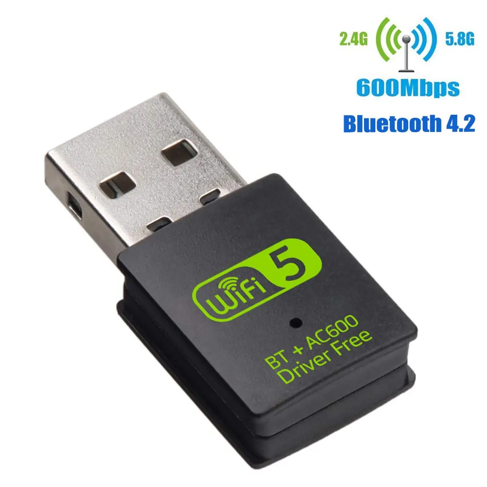 USB WiFi i Bluetooth adapter dual-band wireless vanjski prijemnik Dongle za prijenosna RAČUNALA JHP- Slika 4