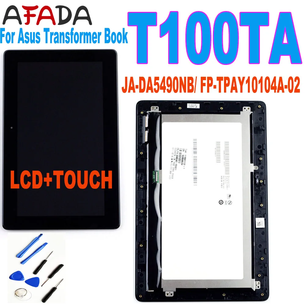 Za Asus Transformer Book T100 T100TA-C1-GR T100T 5490NB LCD zaslon osjetljiv na dodir digitalizator sklopa s okvirom FP-TPAY10104A-02 Slika 3