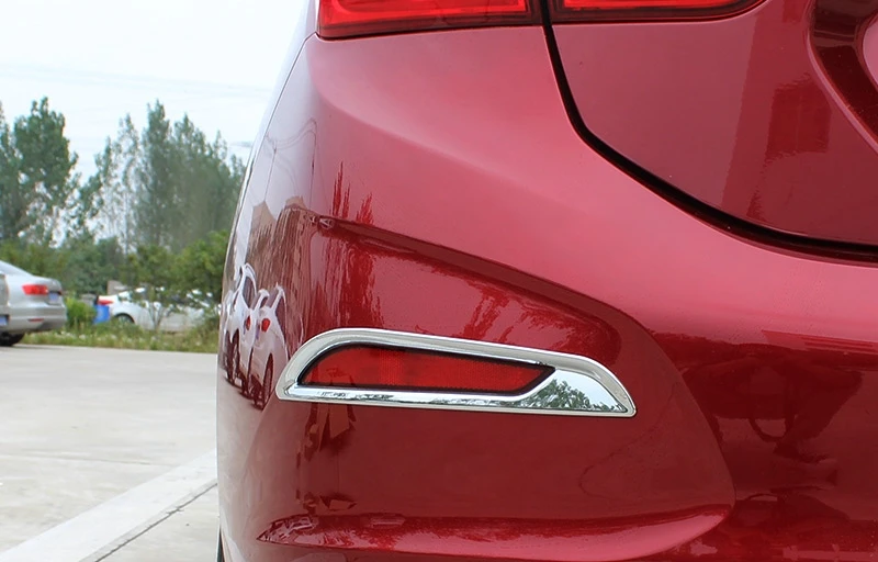Za Chevrolet Cruze 2017 2018 automobila stražnja svjetla za maglu poklopac šine ABS krom okvir žarulje trake uređenje eksterijera ukras Slika 2